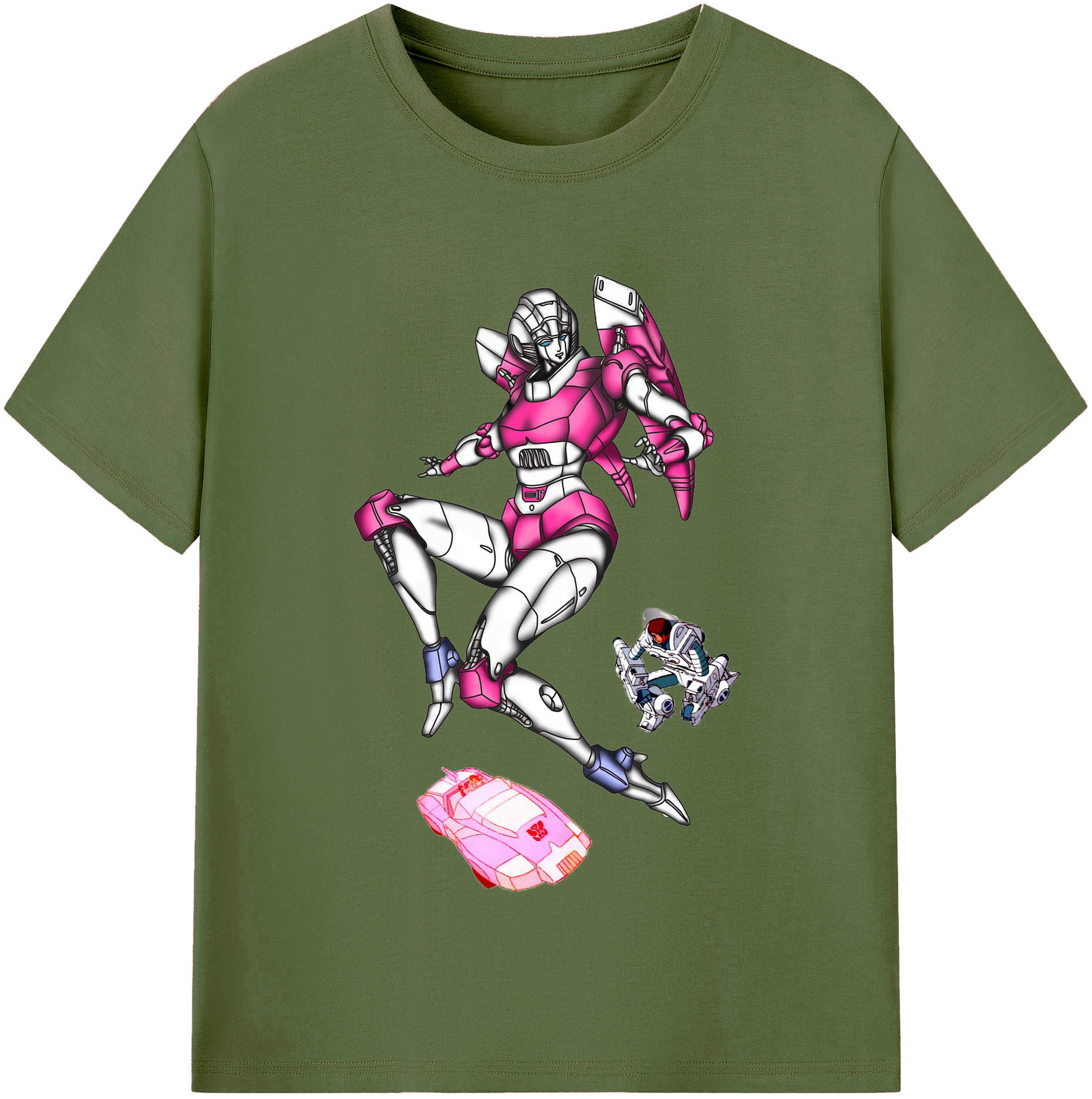 （画像用）  綿100％半袖Tシャツ（フロントプリント）